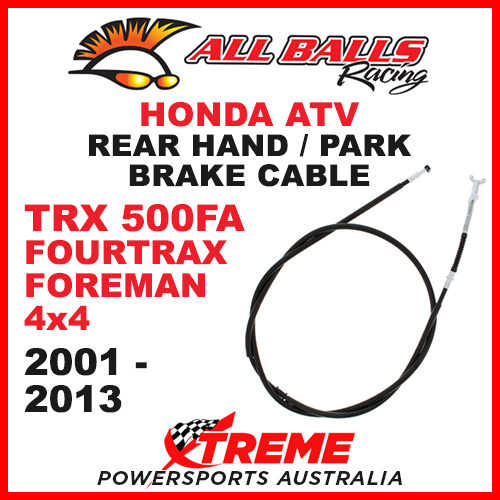45-4012 Honda TRX500FA Fourtrax Foreman 4X4 01-13 ATV Rear Hand Park Brake Cable