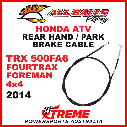 45-4012 Honda TRX500FA6 Fourtrax Foreman 4X4 2014 ATV Rear Hand Park Brake Cable
