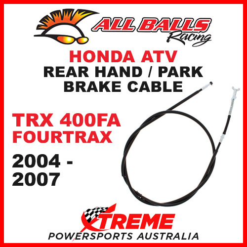 45-4012 Honda TRX400FA Fourtrax 2004-2007 ATV Rear Handbrake Park Brake Cable