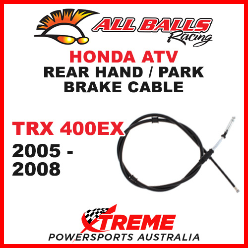 45-4014 Honda TRX400EX 2005-2008 ATV Rear Handbrake Park Brake Cable