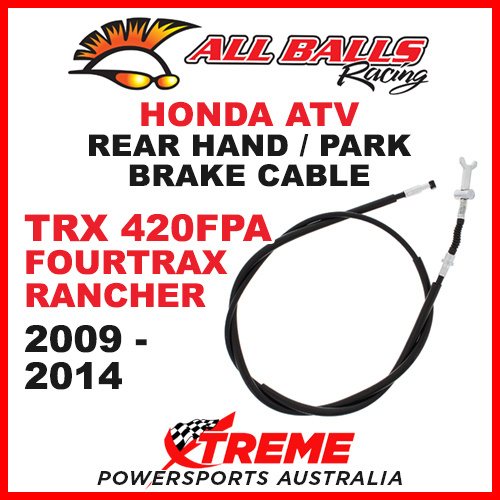45-4015 Honda TRX420FPA Fourtrax Rancher 2009-14 ATV Rear Hand Park Brake Cable