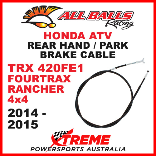 45-4017 Honda TRX420FE1 4x4 Fourtrax Rancher 14-15 Rear Hand Park Brake Cable