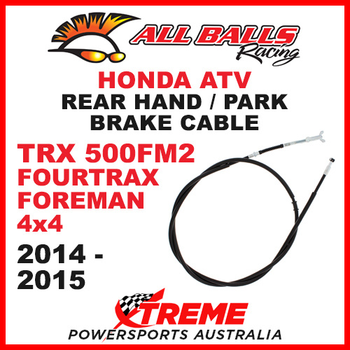 45-4017 Honda TRX500FM2 Fourtrax Foreman 4x4 14-15 Rear Hand Park Brake Cable