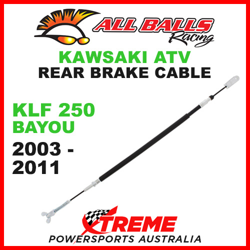 All Balls 45-4021 Kawasaki KLF250 Bayou 2003-2011 ATV Rear Brake Cable