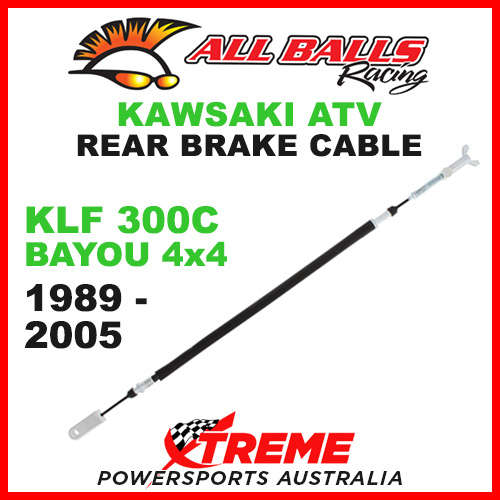 All Balls 45-4024 Kawasaki KLF300C Bayou 4x4 1989-2005 ATV Rear Brake Cable