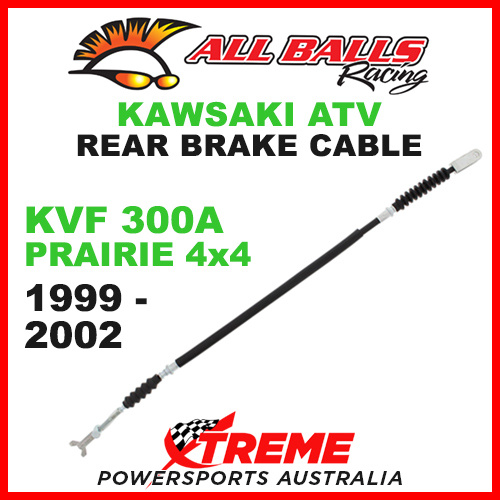 All Balls 45-4025 Kawasaki KVF300A Prairie 4x4 1999-2002 ATV Rear Brake Cable