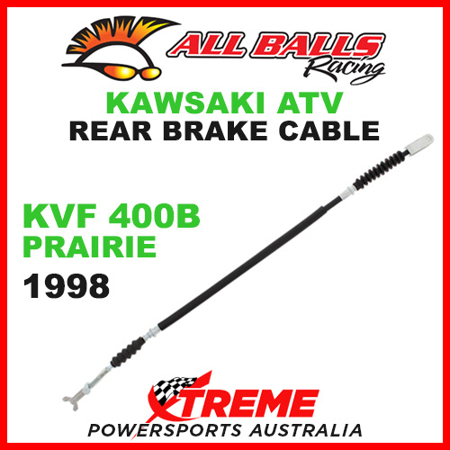 All Balls 45-4025 Kawasaki KVF400B Prairie 1998 ATV Rear Brake Cable