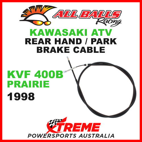 All Balls 45-4033 Kawasaki KVF400B Prairie 1998 ATV Rear Handbrake Park Cable
