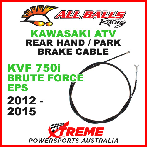 45-4036 Kawasaki KVF750i Brute Force EPS 2012-2015 ATV Rear Handbrake Park Cable
