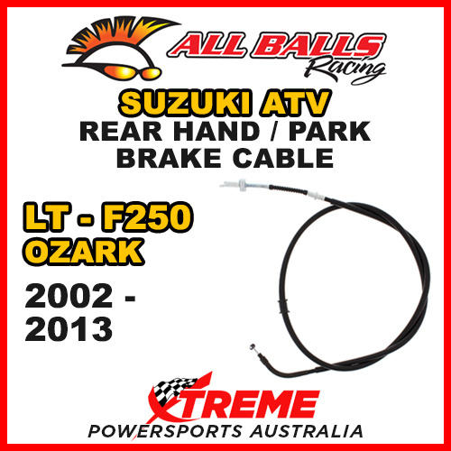 45-4040 For Suzuki LT-F250 Ozark 2002-2013 ATV Rear Handbrake Park Brake Cable