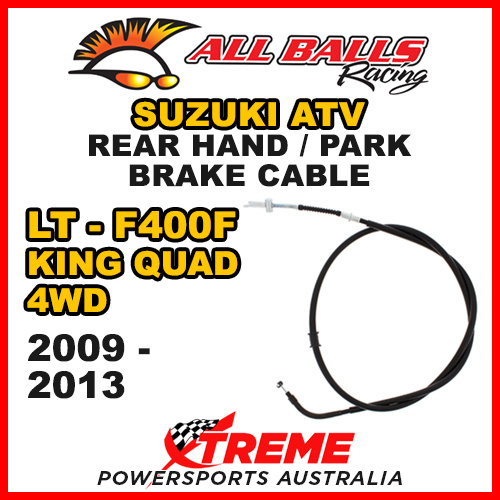 Rear Handbrake Park Brake Cable for Suzuki LT-F400F King Quad 4WD 09-13