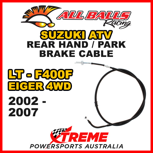 45-4043 For Suzuki LT-F400F Eiger 4WD 2002-2007 ATV Rear Handbrake Park Brake Cable