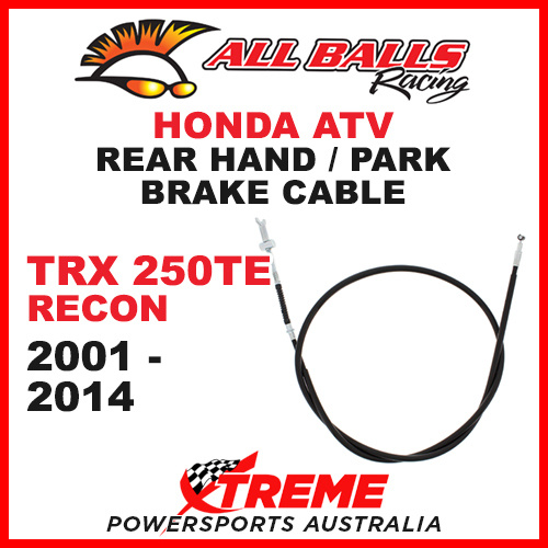 45-4073 Honda TRX250TE Recon 2001-2014 ATV Rear Hand Park Brake Cable