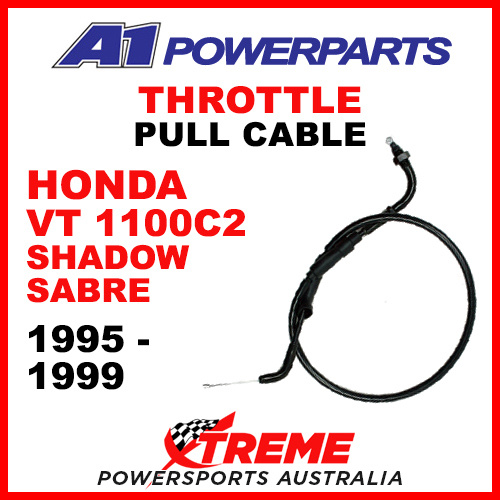 A1 Powerparts Honda VT1100C2 Shadow Sabre 95-99 Throttle Pull Cable 50-094-10