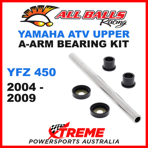 All Balls 50-1005 Yamaha YFZ 450 2004-2009 Upper A-Arm Bearing Kit
