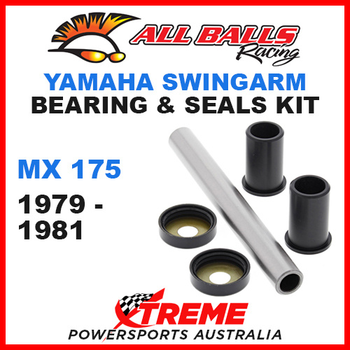 All Balls 50-1011 Yamaha MX175 MX 175 1979-1981 Swingarm Bearing Kit