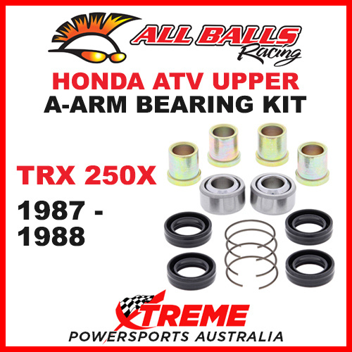 All Balls 50-1020 Honda ATV TRX250X 1987-1988 Upper A-Arm Bearing & Seal Kit