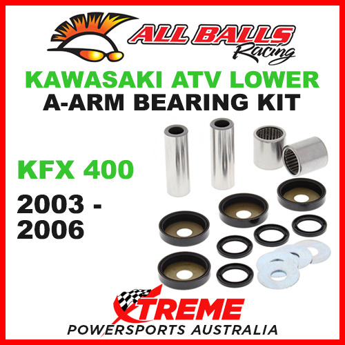 50-1028 Kawasaki KFX 400 KFX400 2003-2006 Lower A-Arm Bearing Kit
