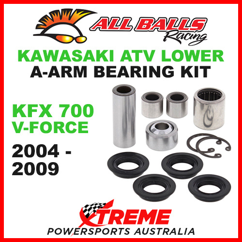 50-1029 Kawasaki KFX 700 V-Force 2004-2009 Lower A-Arm Bearing Kit