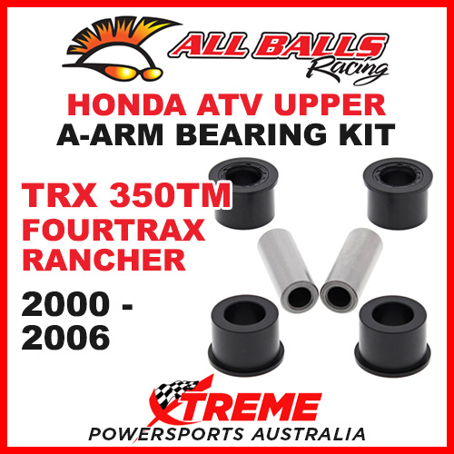 50-1038 Honda TRX350TM Fourtrax Rancher 2000-2006 Upper A-Arm Bearing & Seal Kit