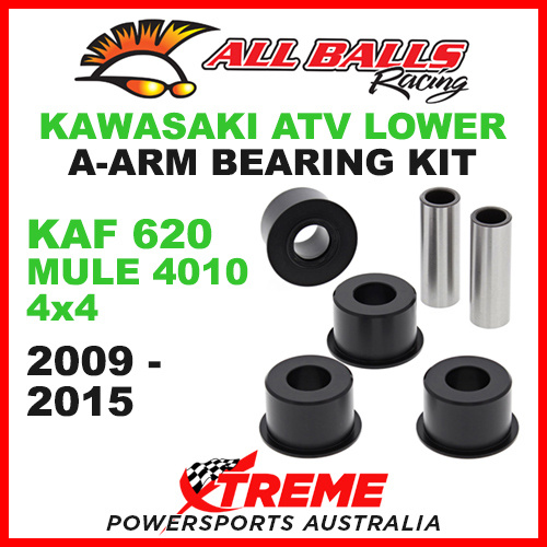 50-1040 Kawasaki KAF620 Mule 4010 4x4 2009-2015 ATV Lower A-Arm Bearing Kit