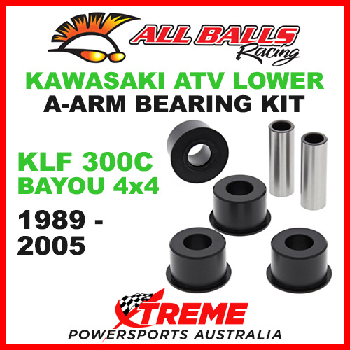 50-1040 Kawasaki KLF 300C Bayou 4x4 1989-2005 Upper A-Arm Bearing & Seal Kit