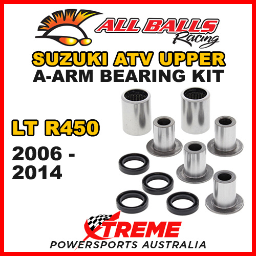 All Balls 50-1042 For Suzuki LT-R 450 2006-2014 Upper A-Arm Bearing & Seal Kit