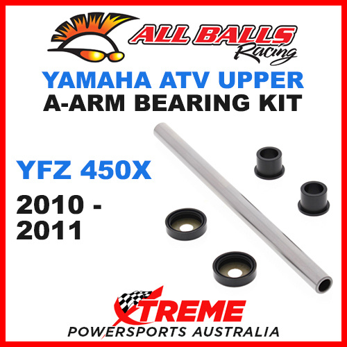 All Balls 50-1058 Yamaha YFZ 450X 2010-2011 Upper A-Arm Bearing Kit