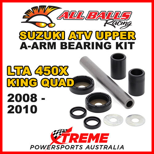 50-1078 For Suzuki LTA-450X King Quad 2008-2010 ATV Upper A-Arm Bearing Kit