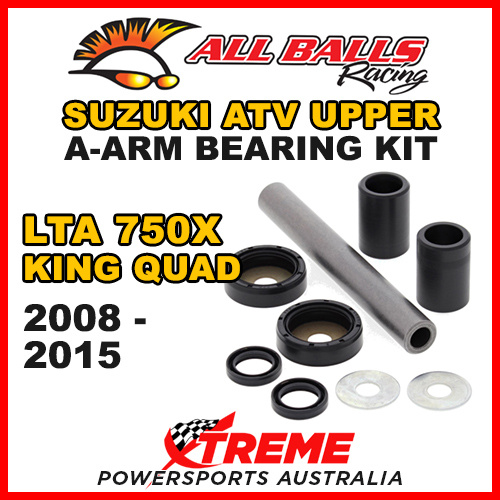 50-1078 For Suzuki LTA-750X King Quad 2008-2015 ATV Upper A-Arm Bearing Kit