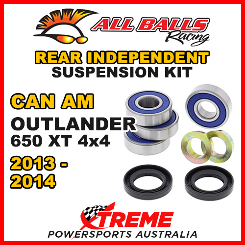 50-1080 Can Am Outlander 650 XT 4x4 2013-2014 Rear Independent Suspension Kit