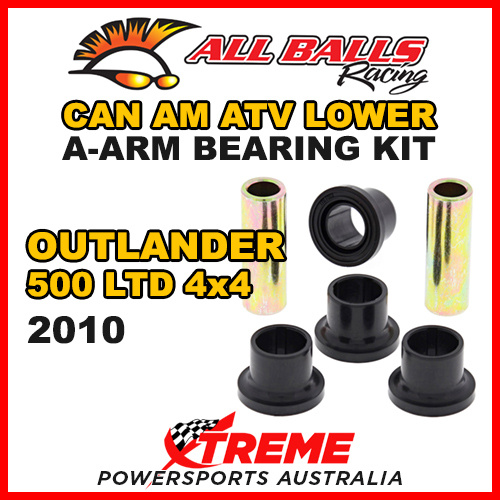 50-1126 Can Am ATV Outlander 500 LTD 4X4 2010 Lower A-Arm Bearing Kit