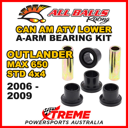 50-1126 Can Am Outlander MAX 650 STD 4X4 2006-2009 Lower A-Arm Bearing Kit
