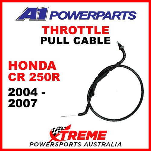 A1 Powerparts Honda CR250R CR 250R 2004-2007 Throttle Pull Cable 50-384-10