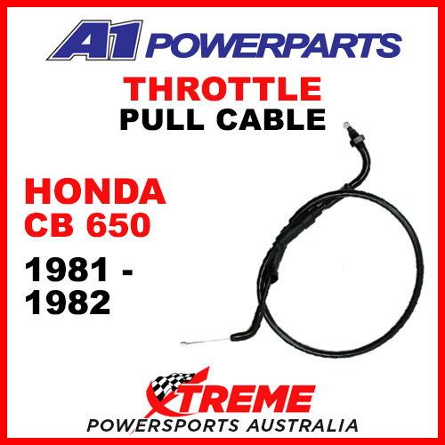 A1 Powerparts Honda CB650 CB 650 1981-1982 Throttle Pull Cable 50-425-10