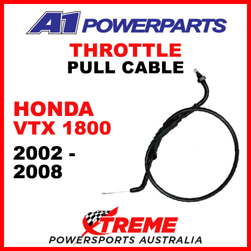 A1 Powerparts Honda VTX1800 VTX 1800 2002-2008 Throttle Pull Cable 50-453-10