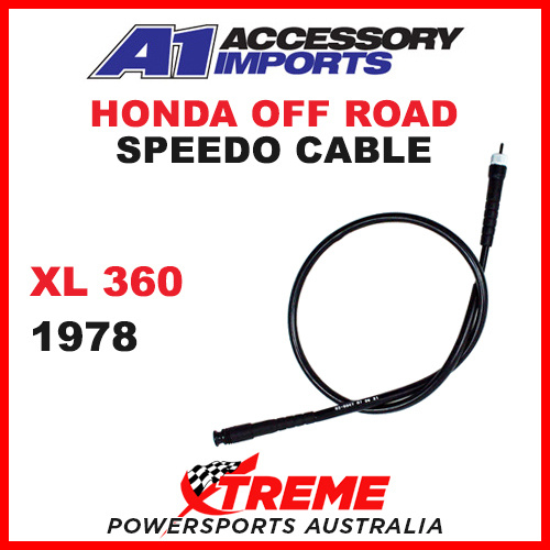 A1 Powerparts Honda XL360 XL 360 1978 Speedo Cable 50-461-50