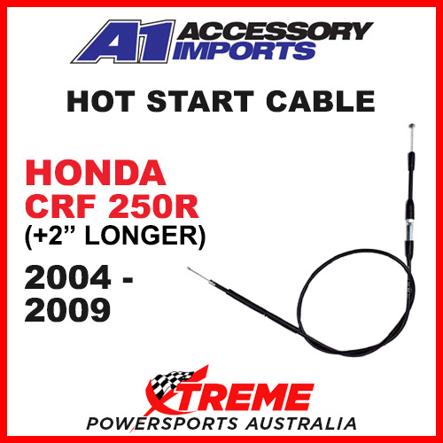 A1 Powerparts Honda CRF250R CRF 250R 2004-2009 +2" Hot Start Cable 50-508-90
