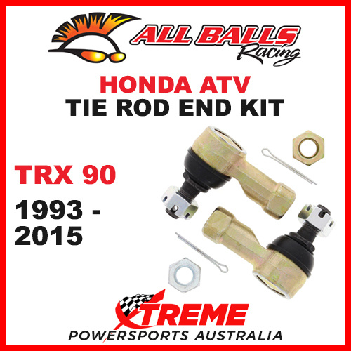 All Balls 51-1001 Honda ATV TRX90 TRX 90 1993-2015 Tie Rod End Kit