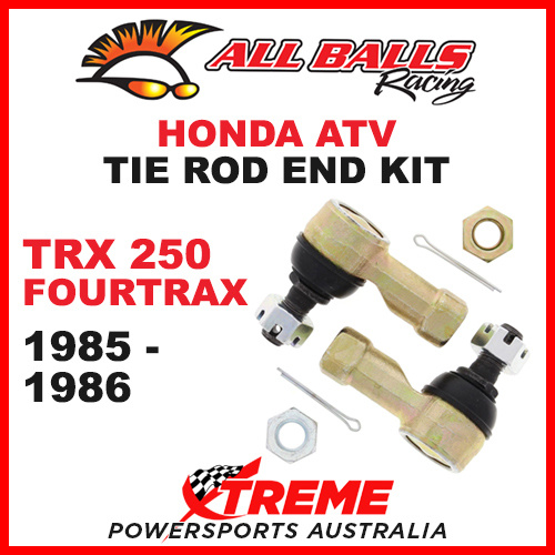 All Balls 51-1001 Honda ATV TRX250 TRX 250 FourTrax 1985-1986 Tie Rod End Kit