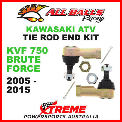 All Balls 51-1006 Kawasaki KVF750 Brute Force 2005-2015 Tie Rod End Kit