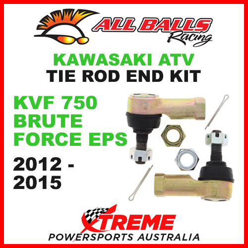 All Balls 51-1006 Kawasaki KVF750 Brute Force EPS 2012-2015 Tie Rod End Kit