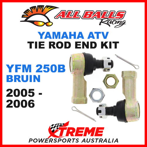 All Balls 51-1007 Yamaha YFM250B Bruin 2005-2006 ATV Tie Rod End Kit