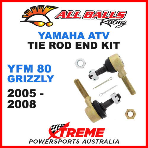 All Balls 51-1011 Yamaha YFM80 YFM 80 Grizzly 2005-2008 ATV Tie Rod End Kit