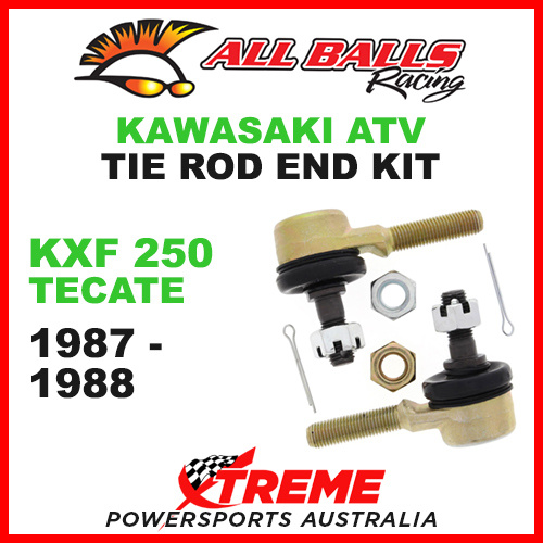 51-1012 Kawasaki ATV KXF 250 Tecate 1987-1988 Tie Rod End Kit