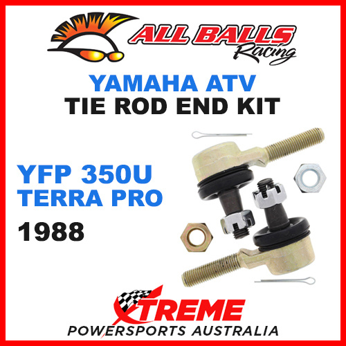 All Balls 51-1016 Yamaha YFP350U YFP 350U Terra Pro 1988 ATV Tie Rod End Kit