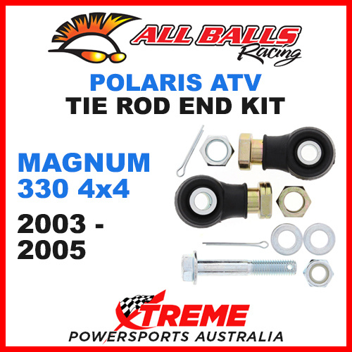 All Balls 51-1021 Polaris Magnum 330 4x4 2003-2005 ATV Tie Rod End Kit