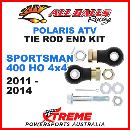 All Balls 51-1021 Polaris Sportsman 400 HO 4x4 2011-2014 ATV Tie Rod End Kit