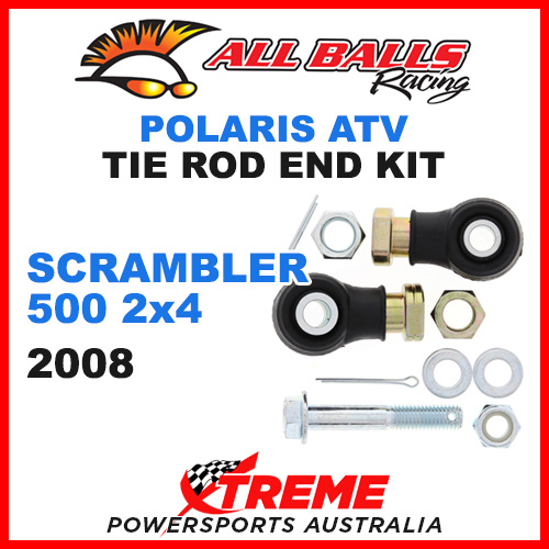 51-1021 Polaris Scrambler 500 2x4 2008 Tie Rod End Kit