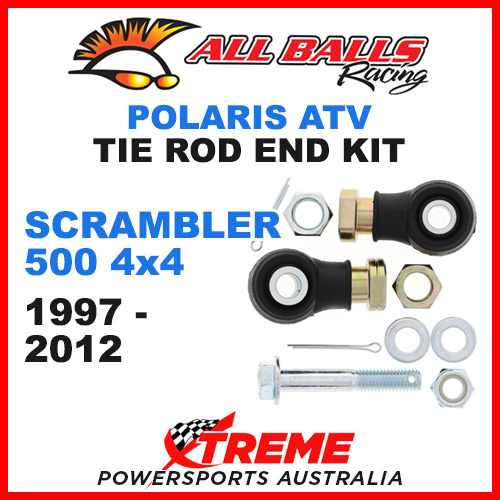 51-1021 Polaris Scrambler 500 4x4 1997-2012 Tie Rod End Kit